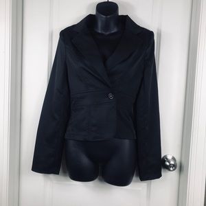 Chesley Womens Black Blazer Size Small